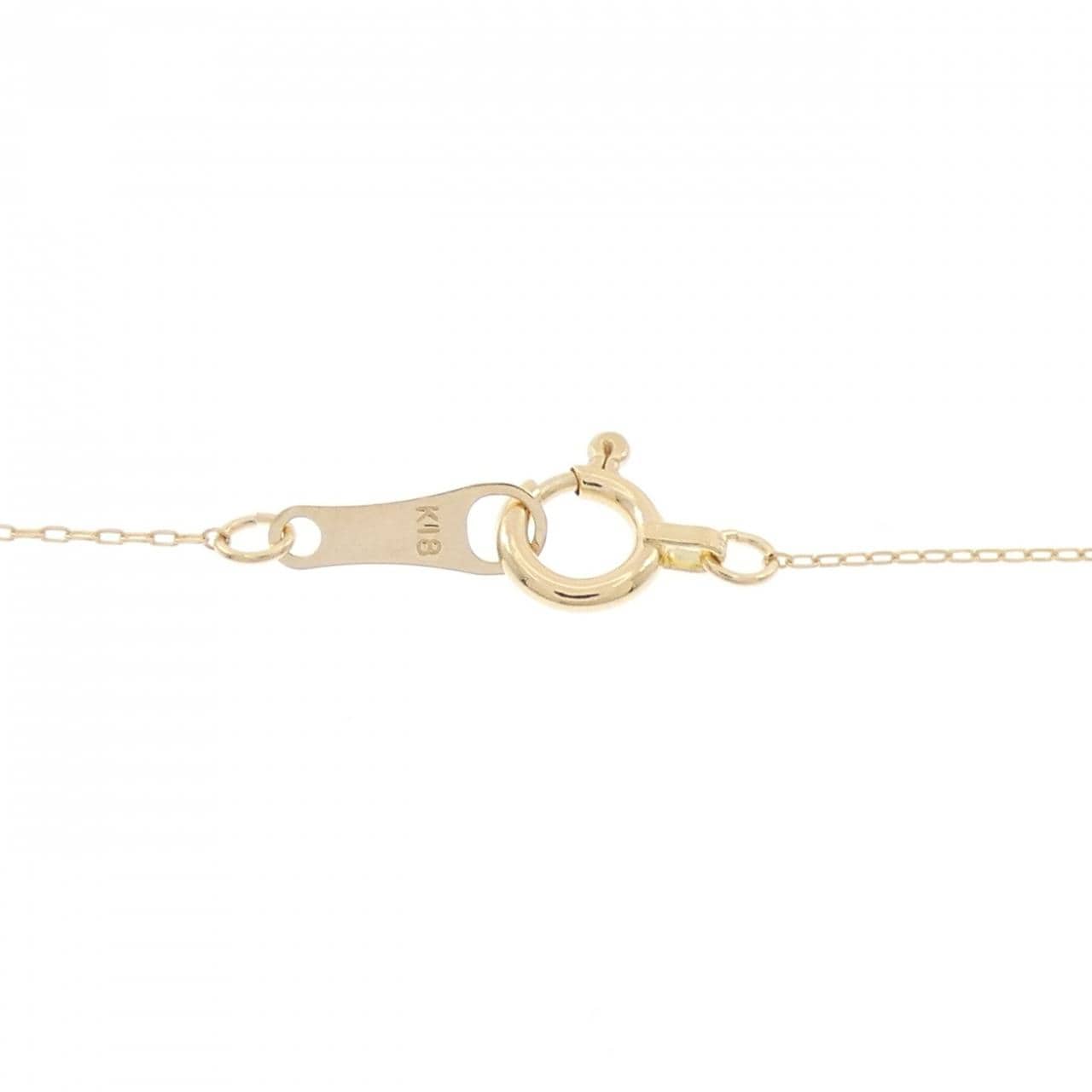 K18YG ハート ダイヤモンド ネックレス 0.30CT