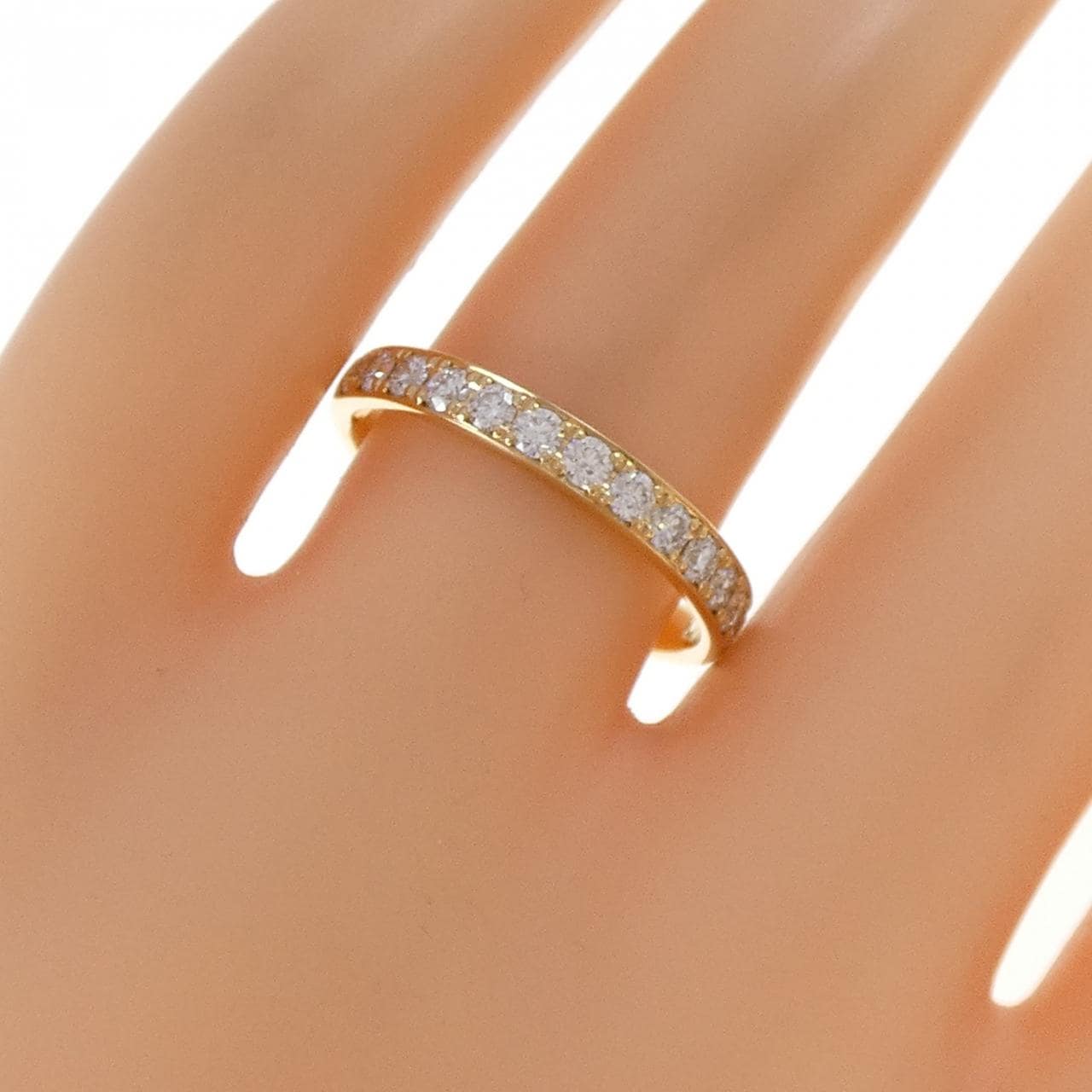 ヴァンドーム ハーフエタニティ リング 0.50CT