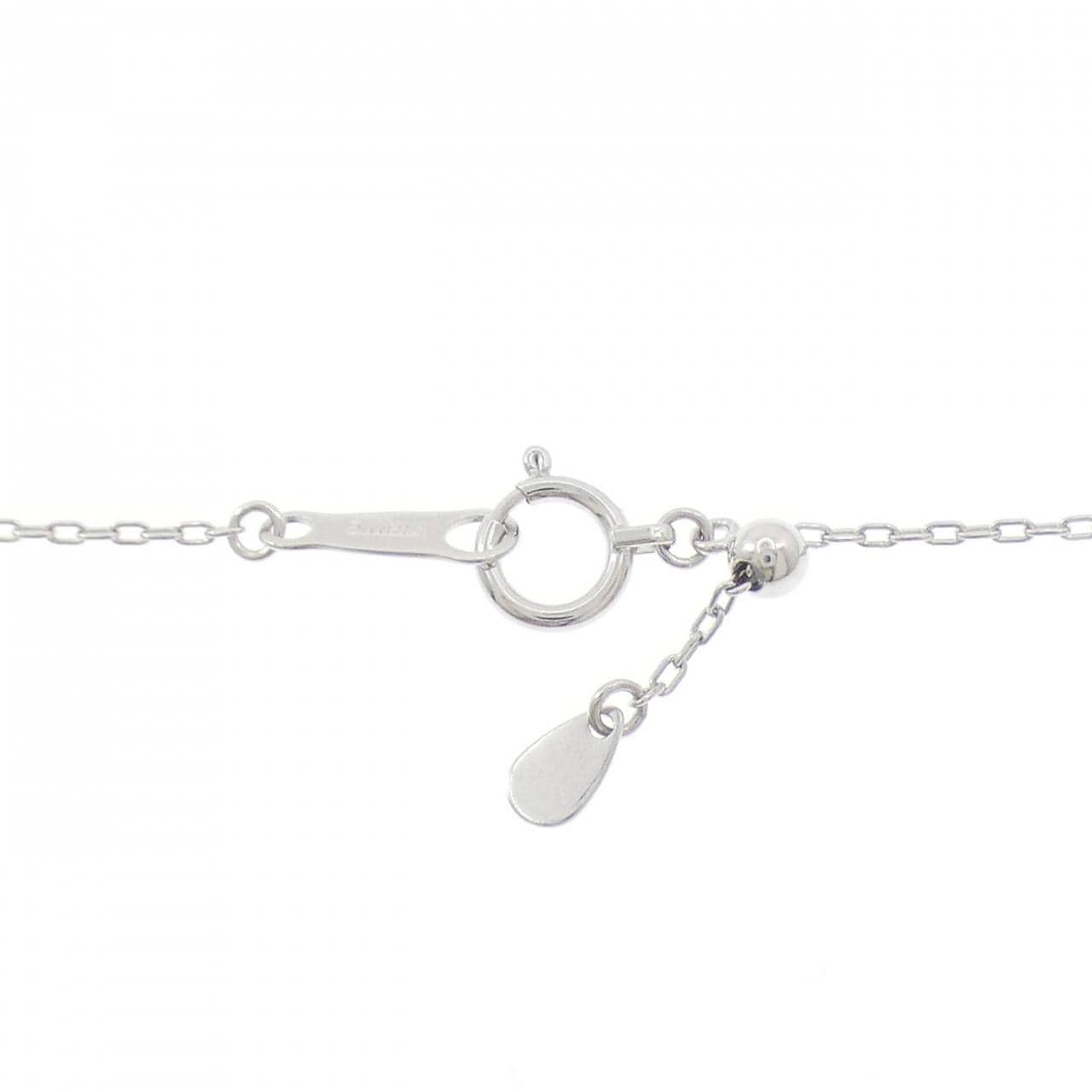 K18WG ダイヤモンド ネックレス 0.45CT