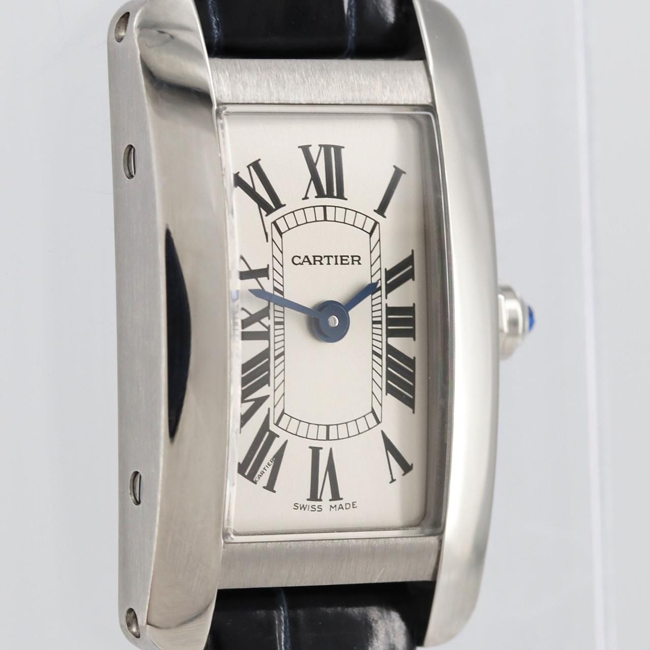 Cartier Mini Tank American WSTA0032 SS Quartz