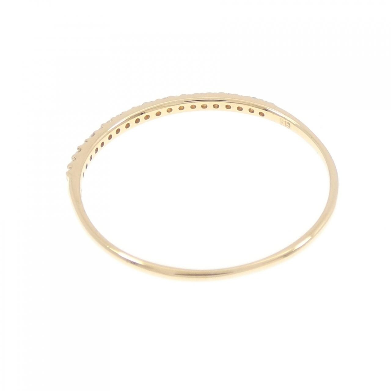 【リメイク】K18YG ダイヤモンド リング 0.10CT