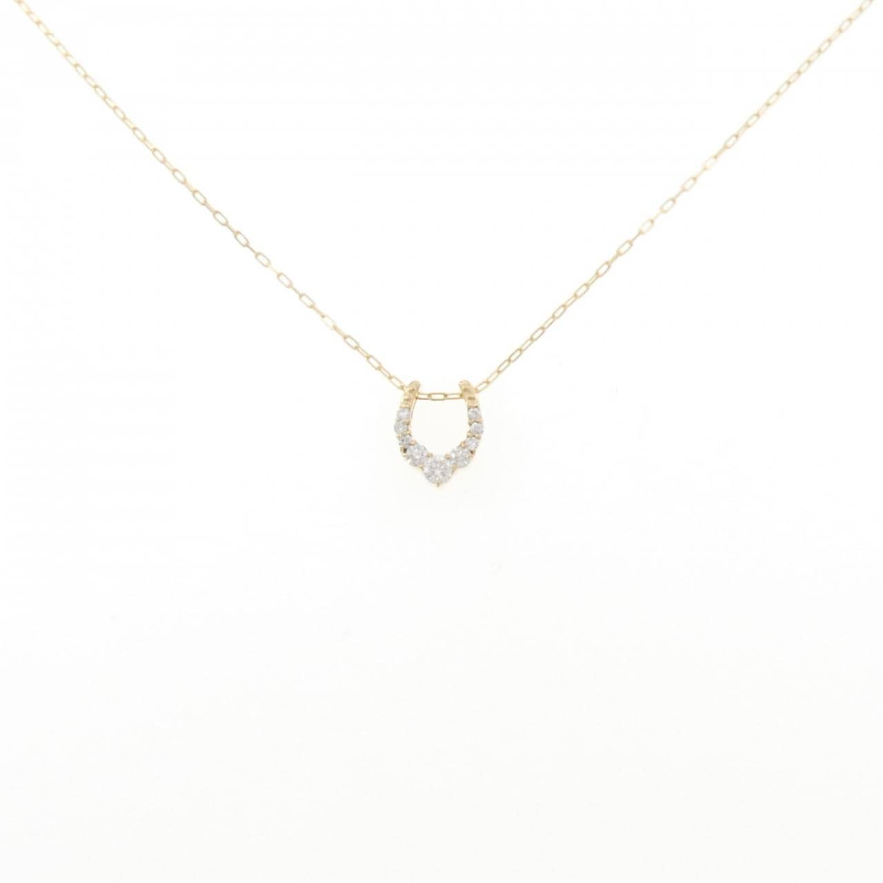 K18YG ダイヤモンド ネックレス 0.28CT