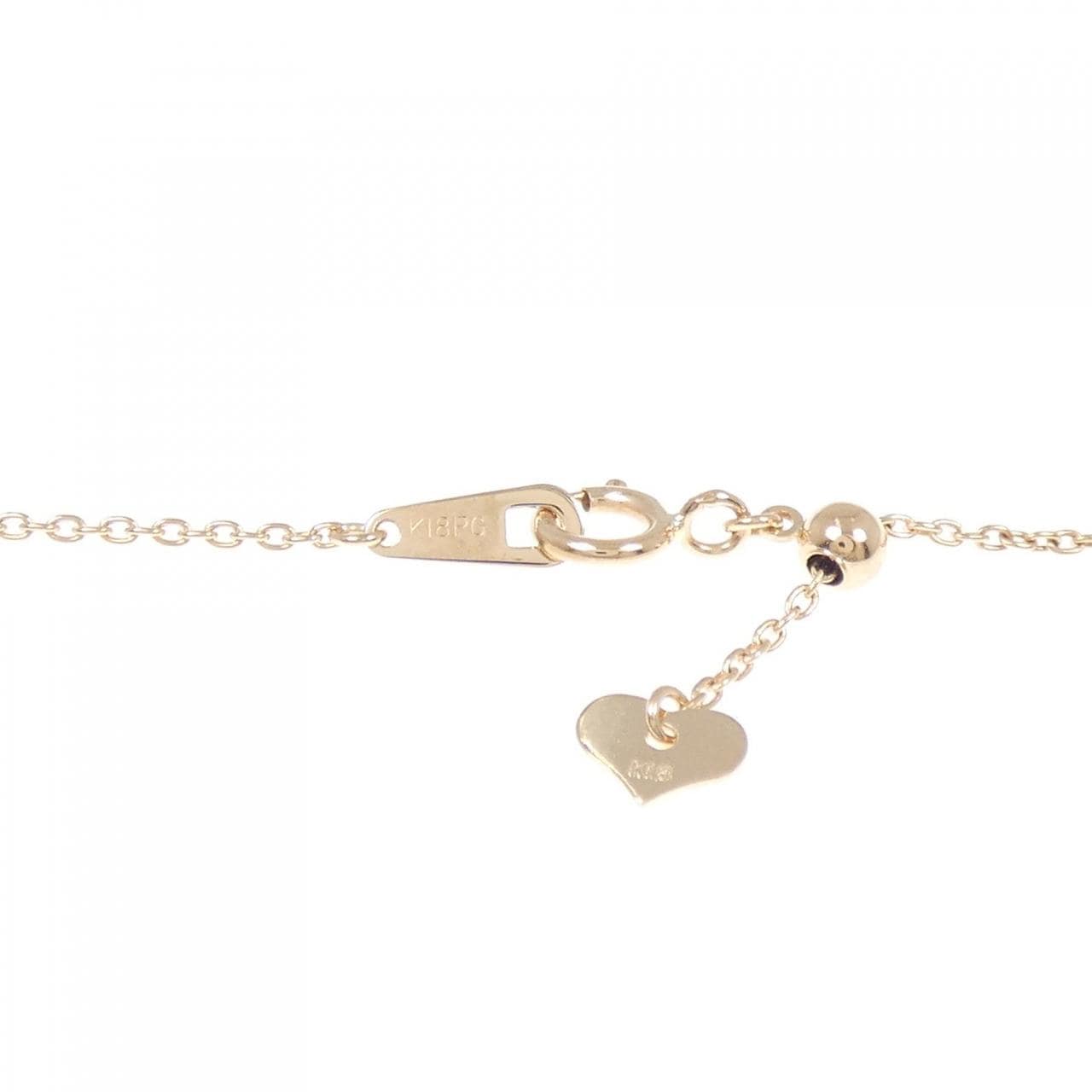 K18PG/K18BG バタフライ ルビー ネックレス 1.71CT