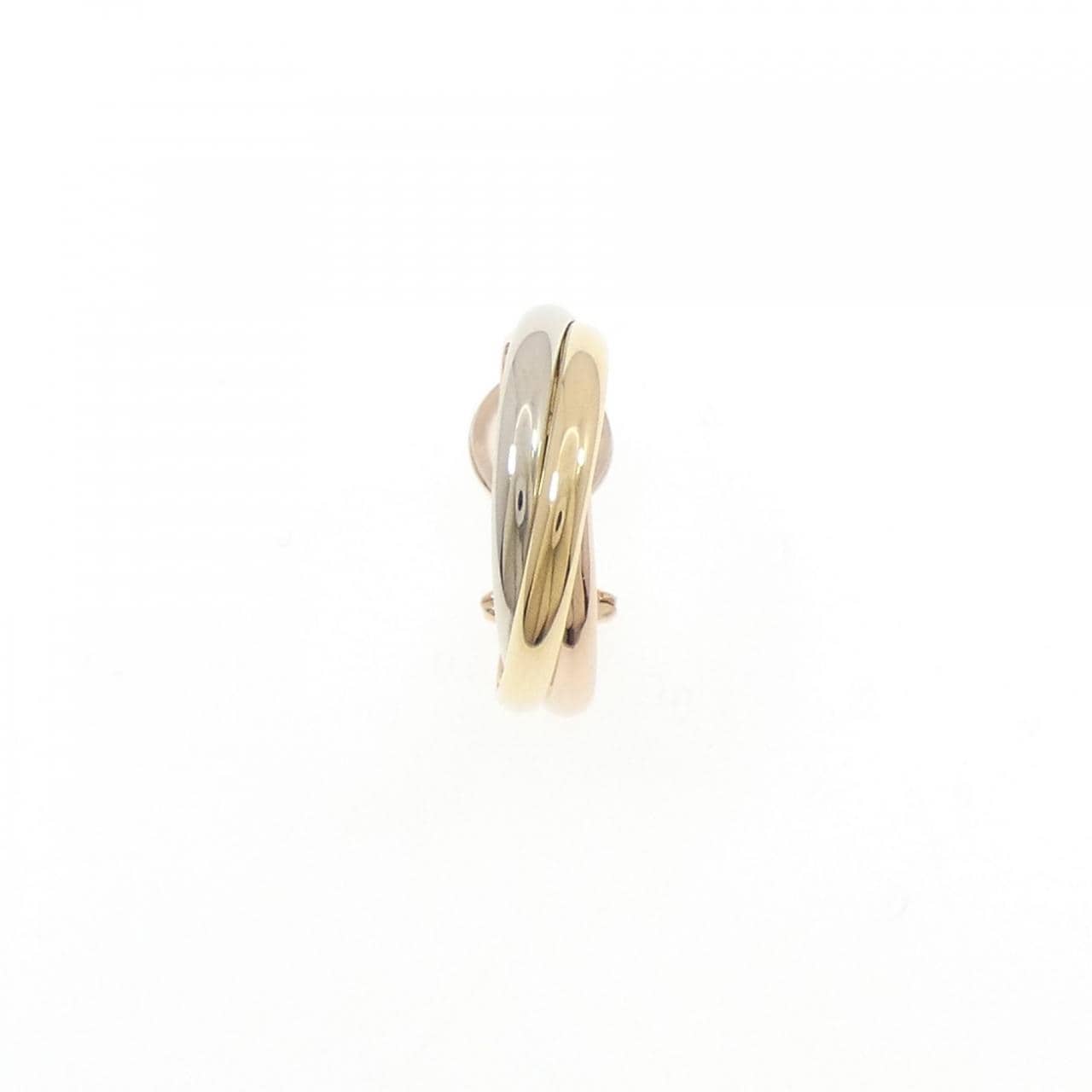 カルティエ トリニティ ラウンド イヤリング 片耳