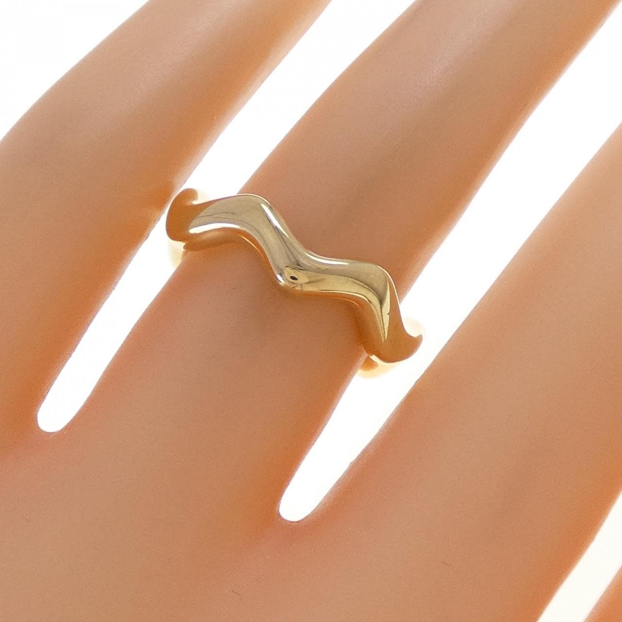 【ヴィンテージ】ティファニー ジグザグ ラージ リング