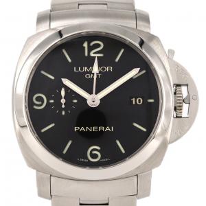 パネライ ルミノール1950 3DAYS GMTパワーリザーブ PAM00329 SS 自動巻