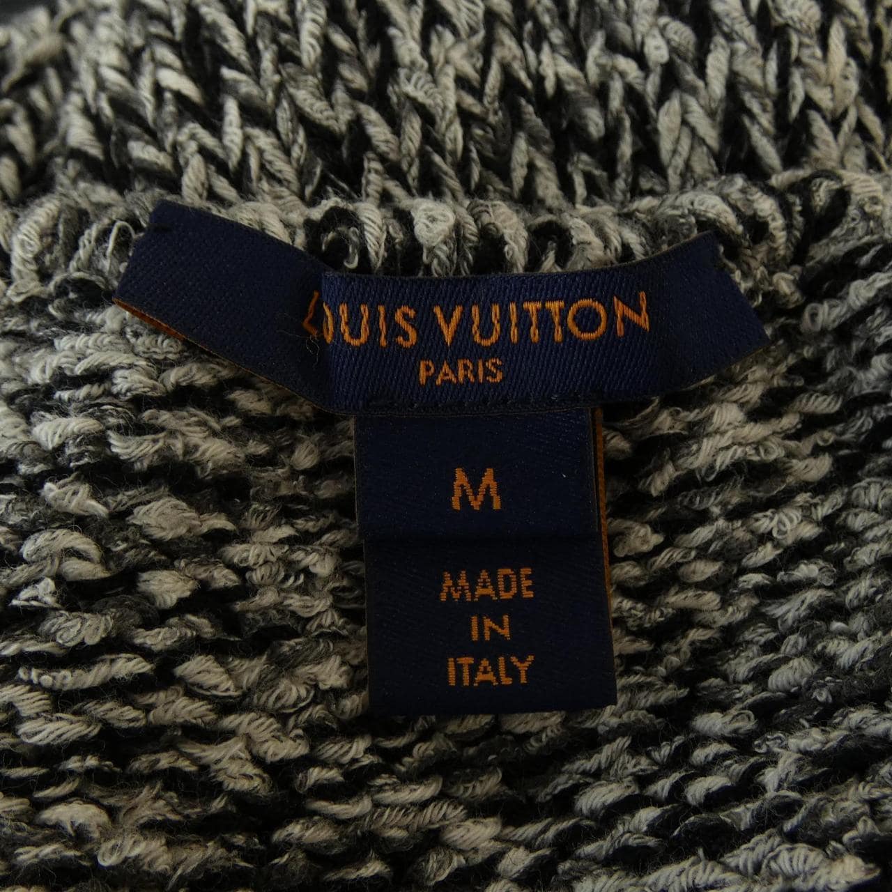 ルイヴィトン LOUIS VUITTON ラインストーントリムツイード FMKM94OJ7 ニット