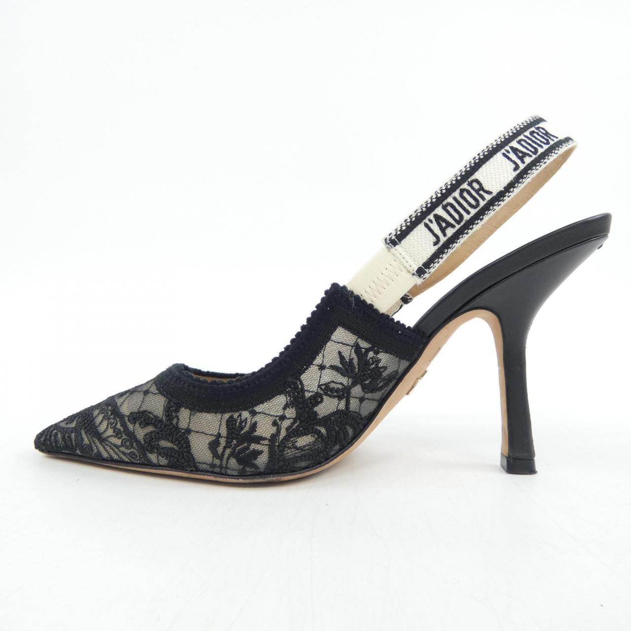 クリスチャンディオール CHRISTIAN DIOR メッシュ バタフライ J'ADIOR スリングバック パンプス