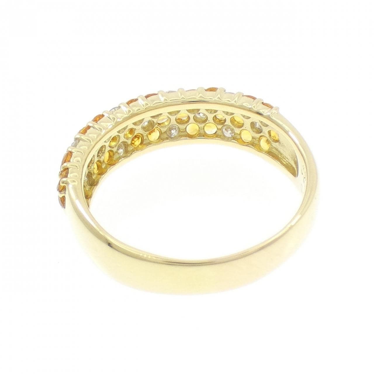 K18YG サファイヤ リング 1.00CT