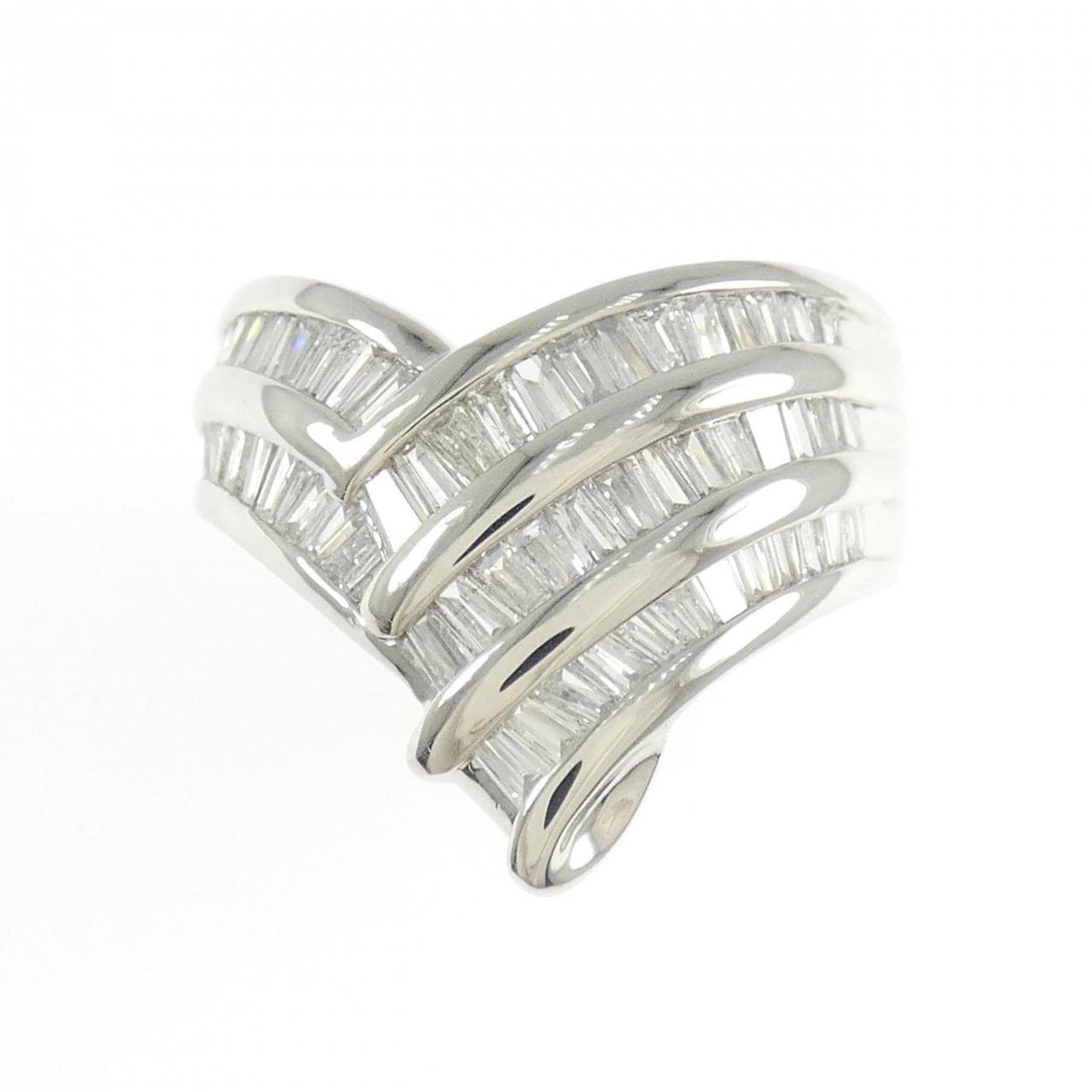 PT900 ダイヤモンド リング 1.29CT