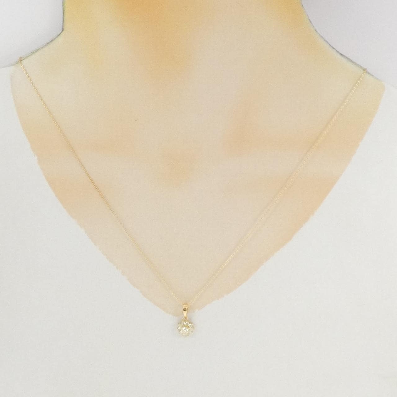 K18YG ダイヤモンド ネックレス