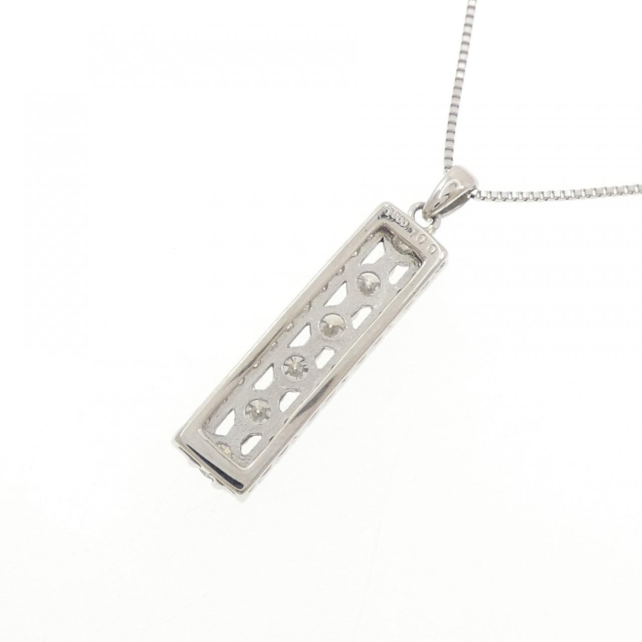 PT900/PT850 ダイヤモンド ネックレス 1.00CT