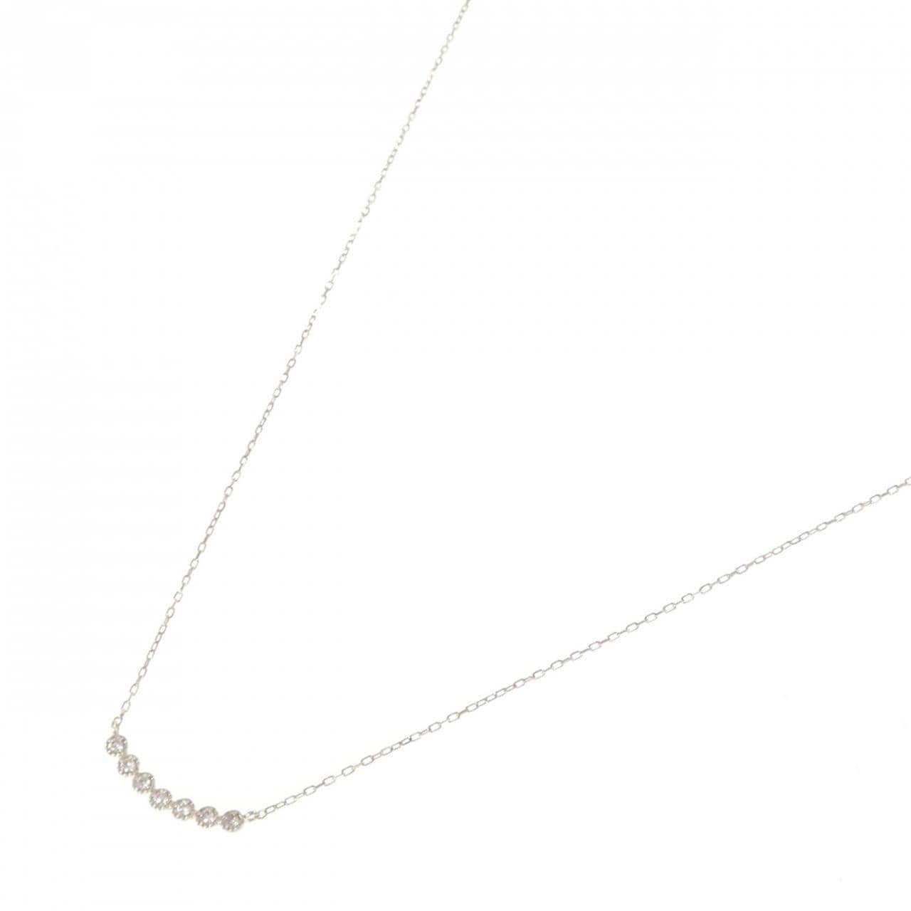 K10YG ダイヤモンド ネックレス 0.07CT