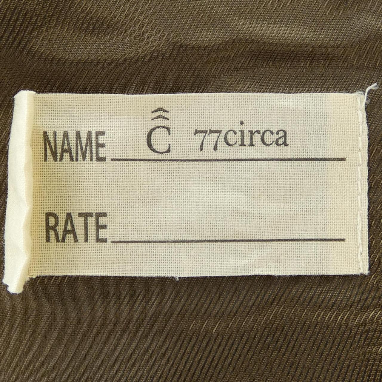 77サーカ 77CIRCA コート