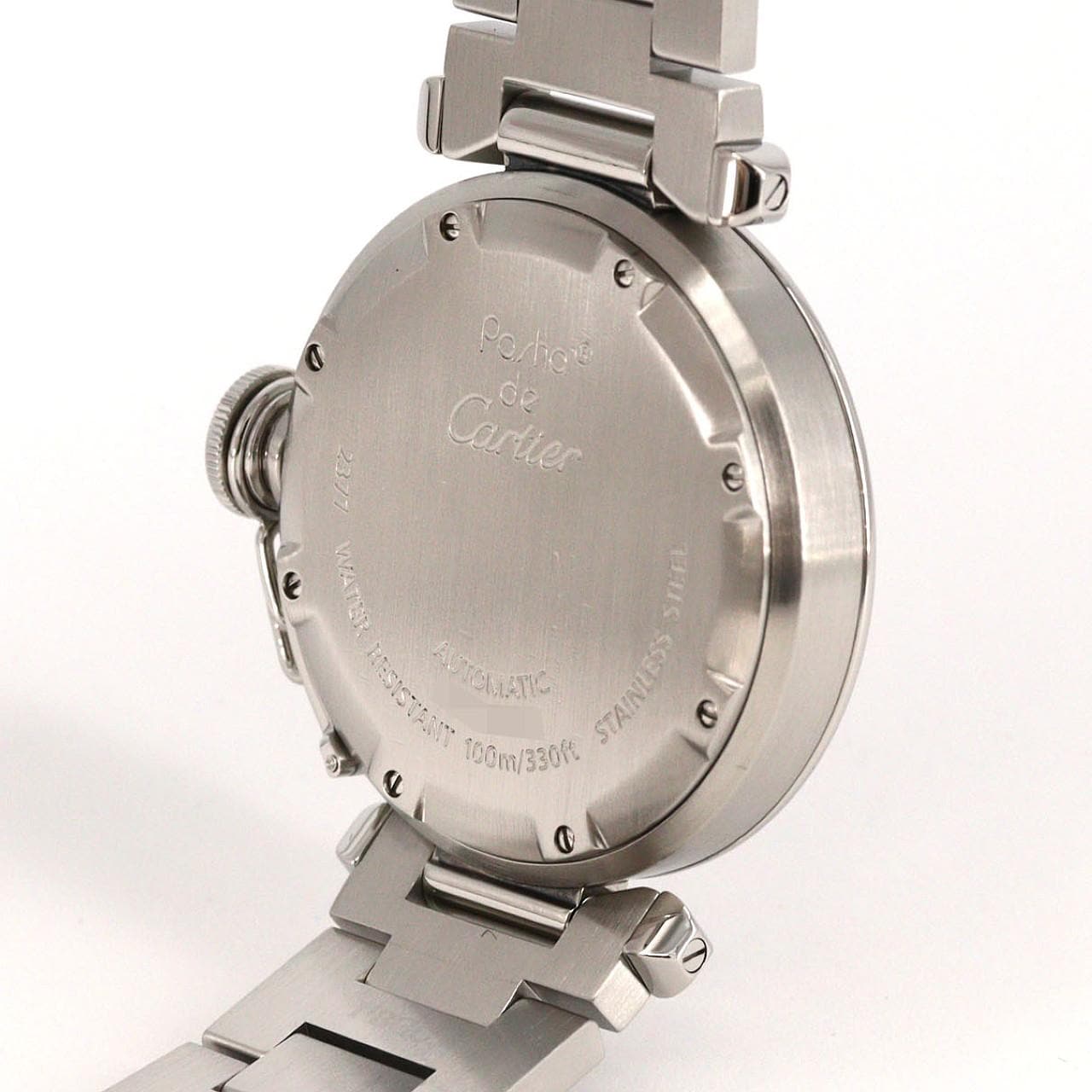 カルティエ パシャC GMT W31029M7 SS 自動巻