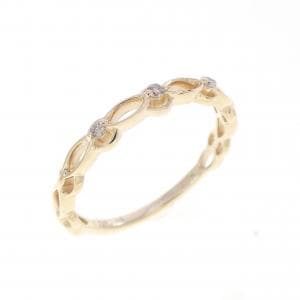 アガット ダイヤモンド ピンキーリング 0.02CT