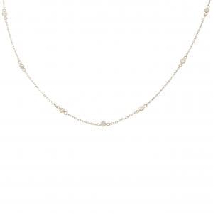 K18YG ダイヤモンド ネックレス 0.27CT