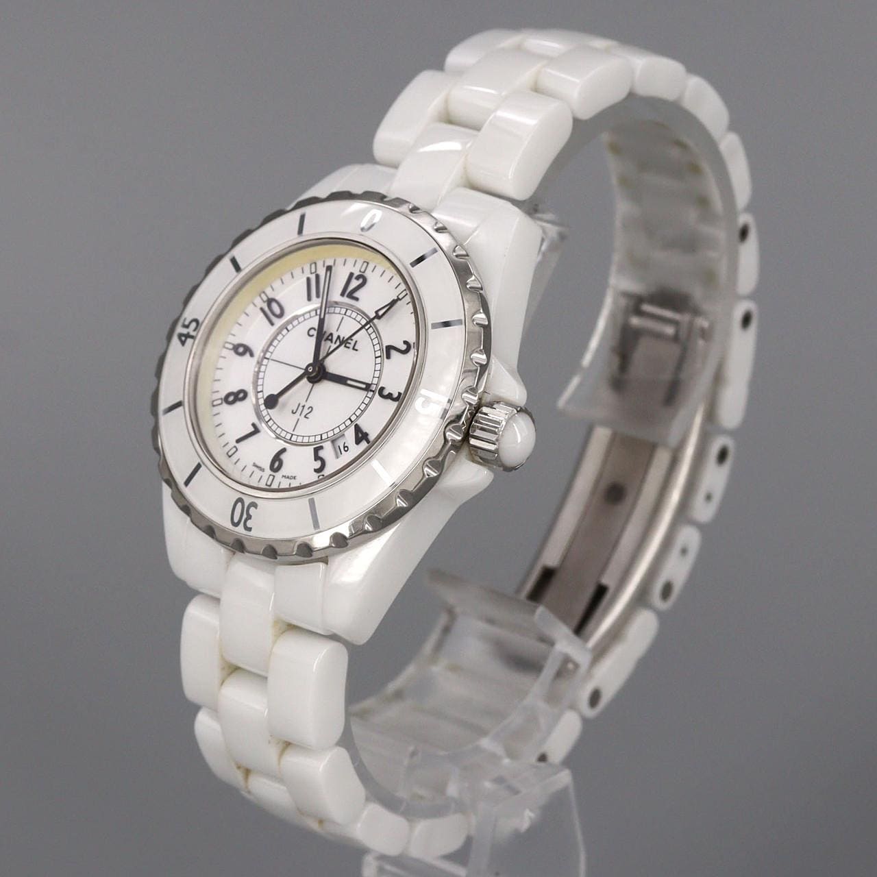 【ノーメンテナンス還元価格】シャネル J12 33mmセラミック H0968 セラミック クォーツ