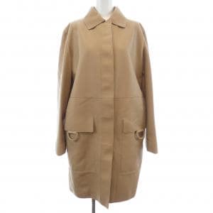 エルメス HERMES 4E1132D7 レザーコート