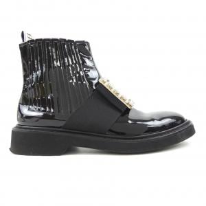ロジェヴィヴィエ ROGER VIVIER ヴィヴ レンジャーストラス バックル ブーツ