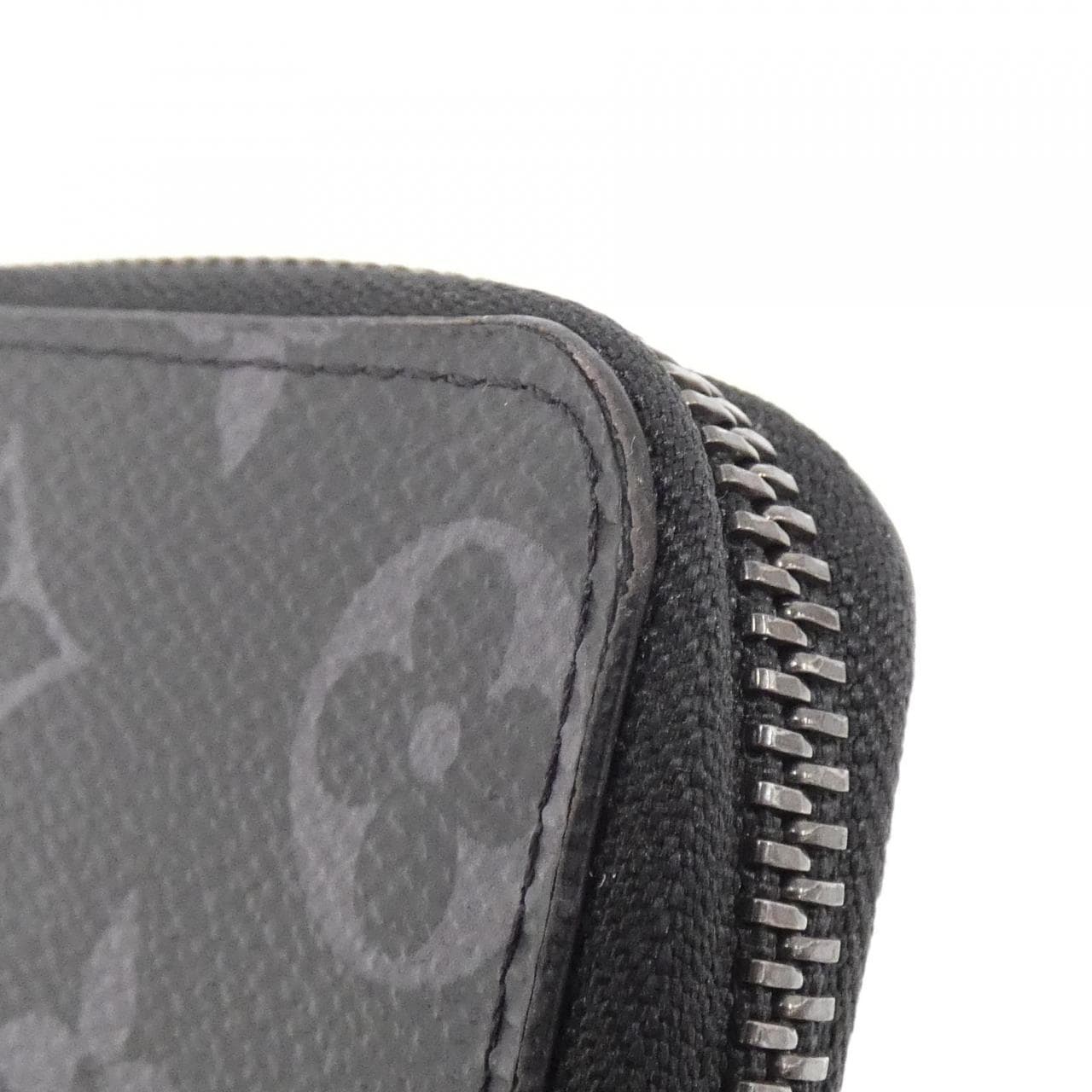LOUIS VUITTON Monogram Eclipse拉链錢包竖版M62295 錢包
