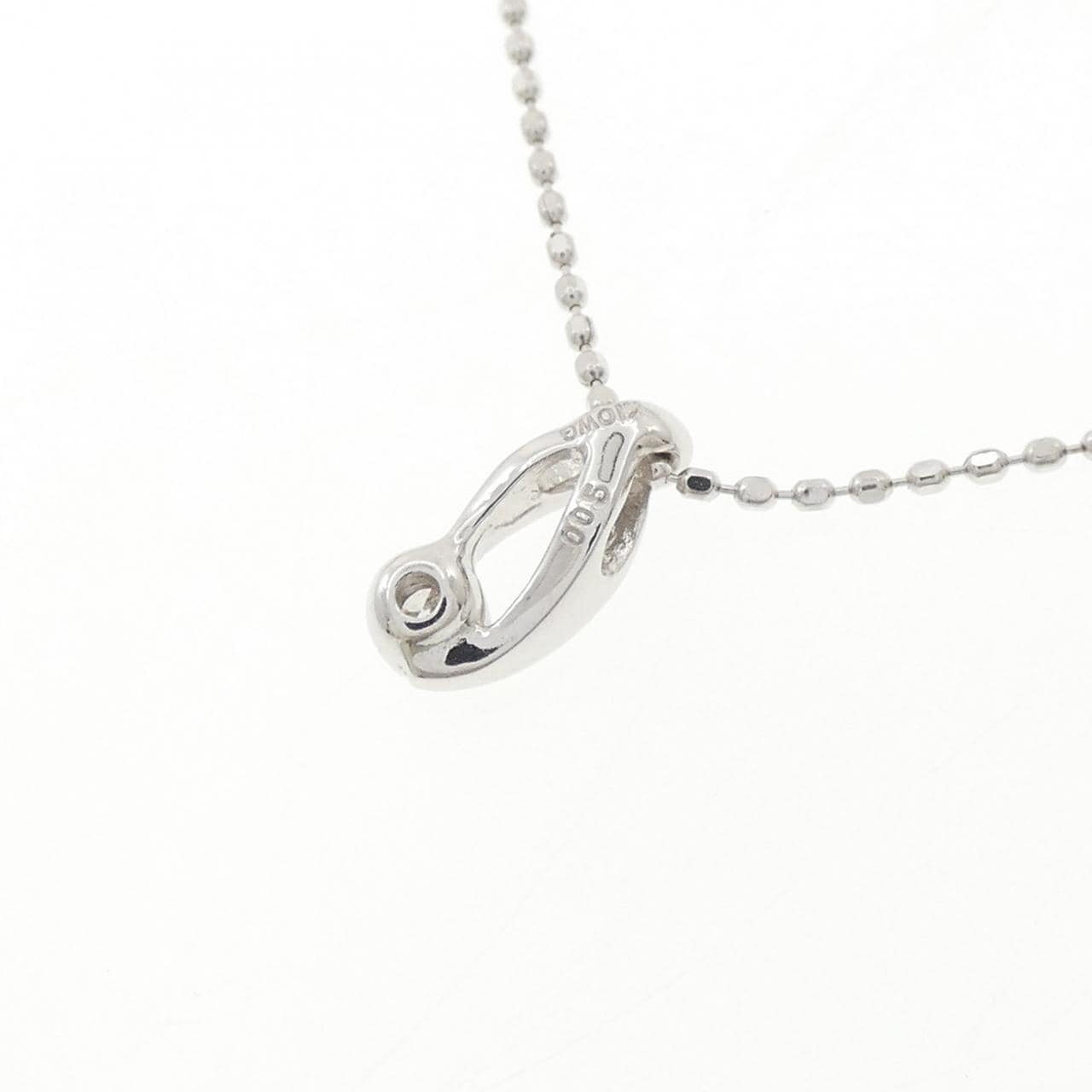 K10WG ダイヤモンド ネックレス 0.05CT