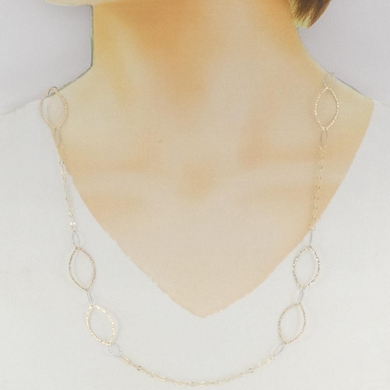 K18YG/K18WG ネックレス