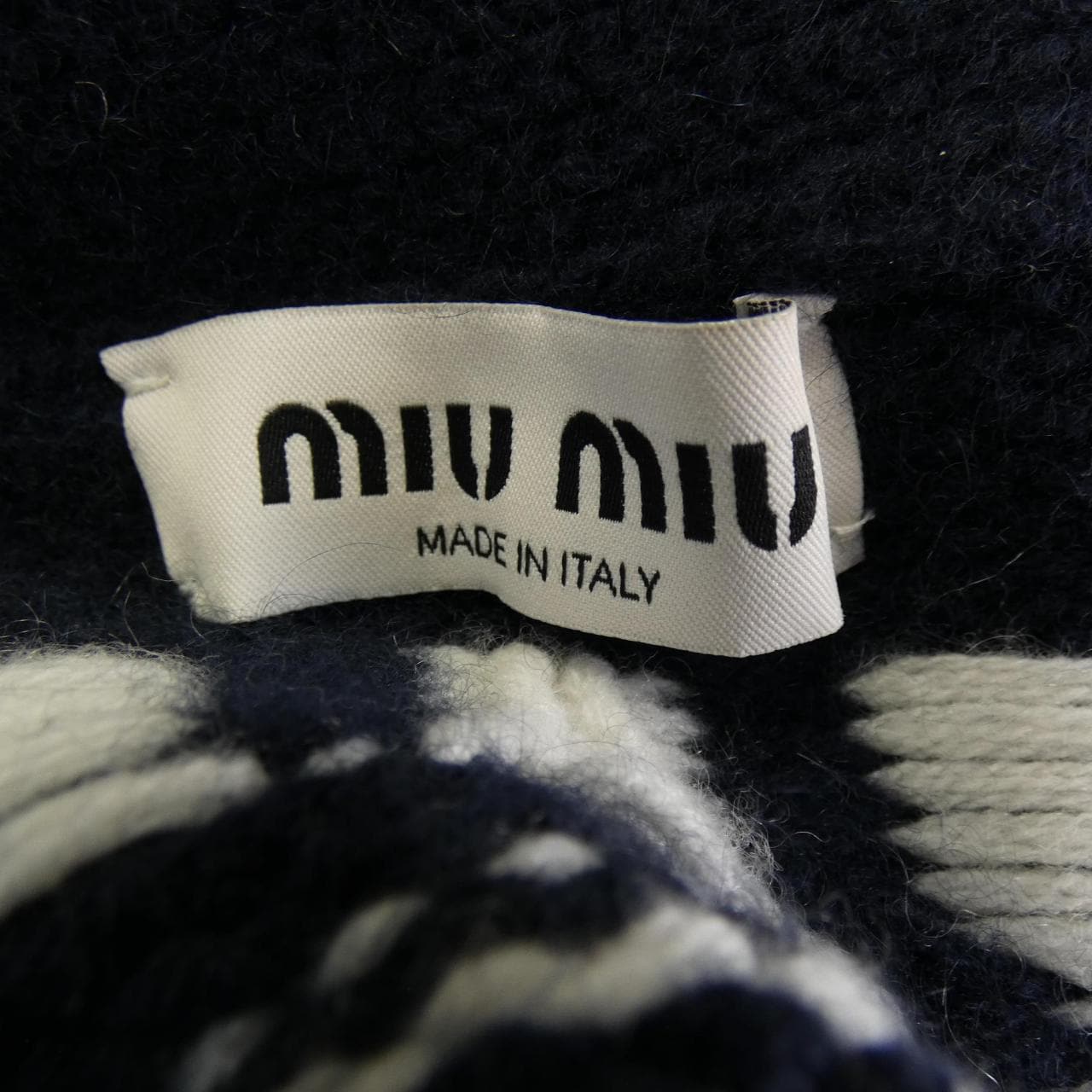 ミュウミュウ MIU MIU MMF685 S231 12KB カーディガン