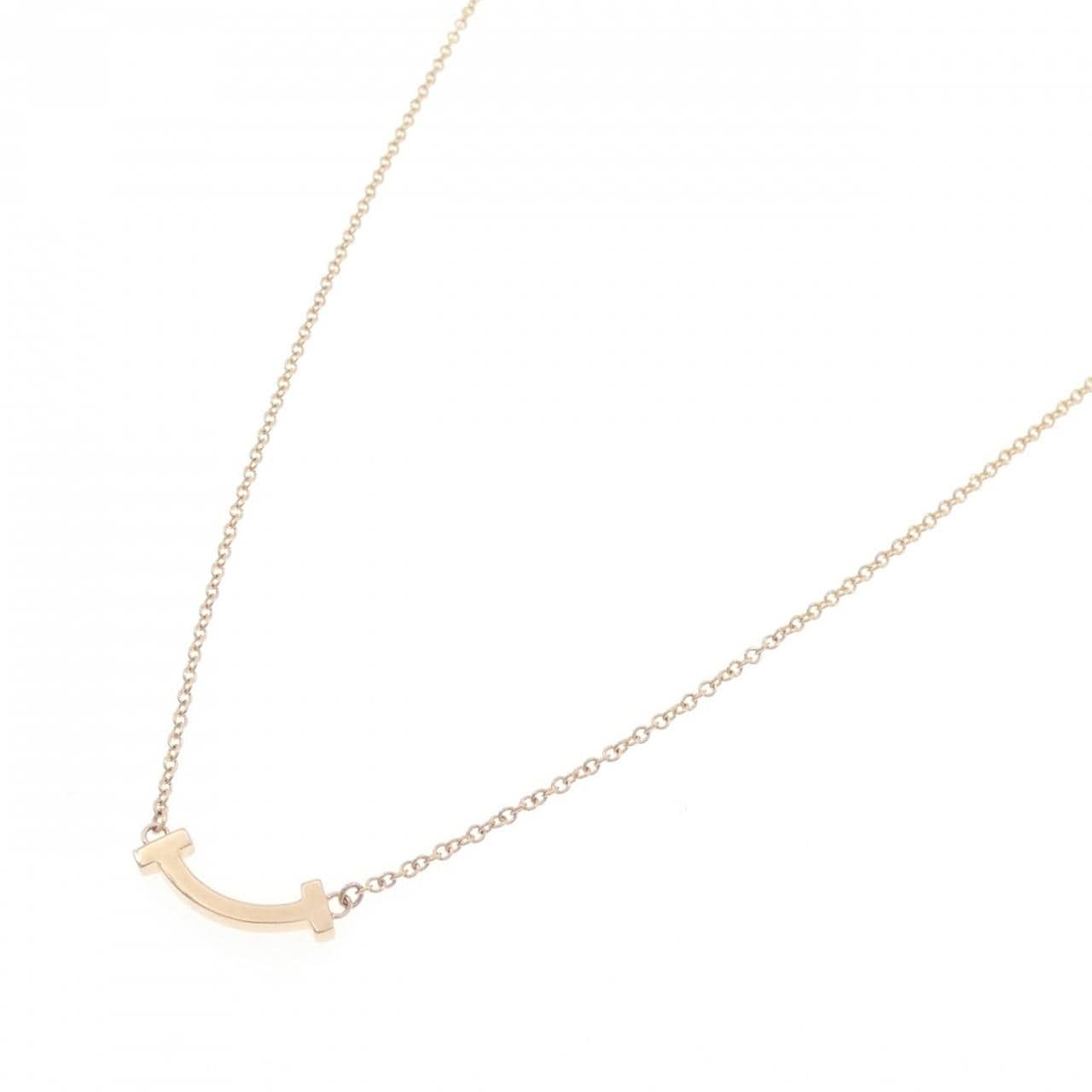 ティファニー Tスマイル ミニ ネックレス