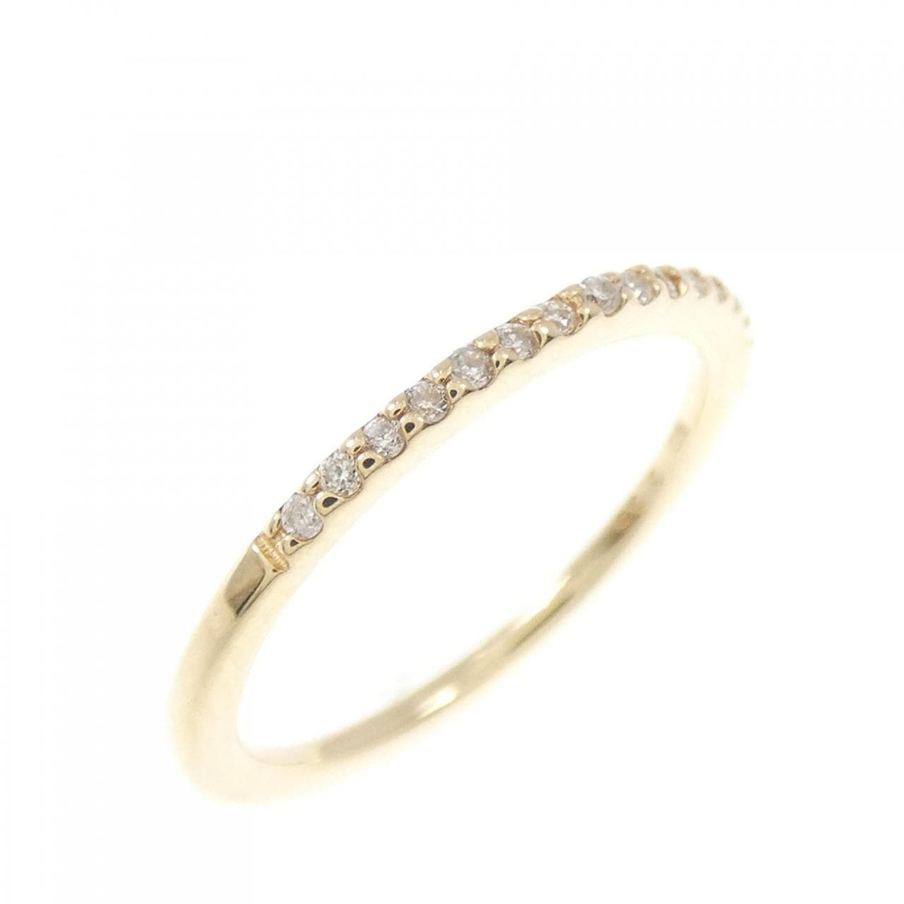 アガット ダイヤモンド ピンキー リング 0.05CT