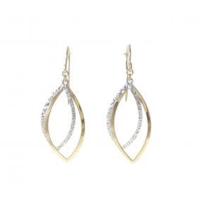 K18YG/K18WG ピアス