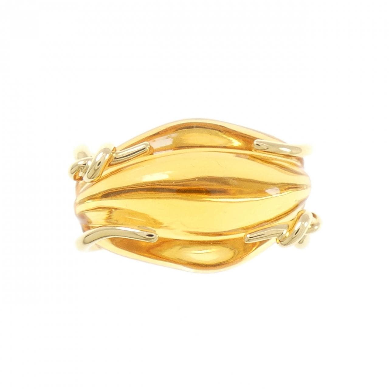 タサキ シトリン リング