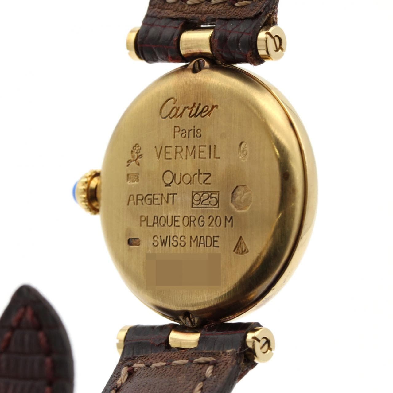 【ノーメンテナンス還元価格】カルティエ マストVLC SM GP W1005354 GP クォーツ