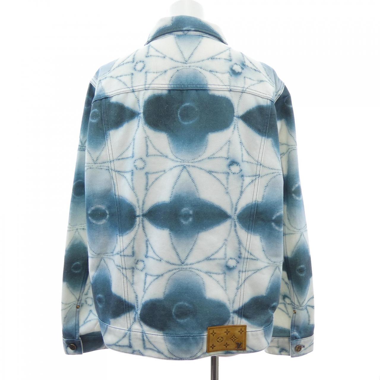 ルイヴィトン LOUIS VUITTON モノグラムシボリプリンテッドデニムジャケット HOA90WX67 デニムジャケット