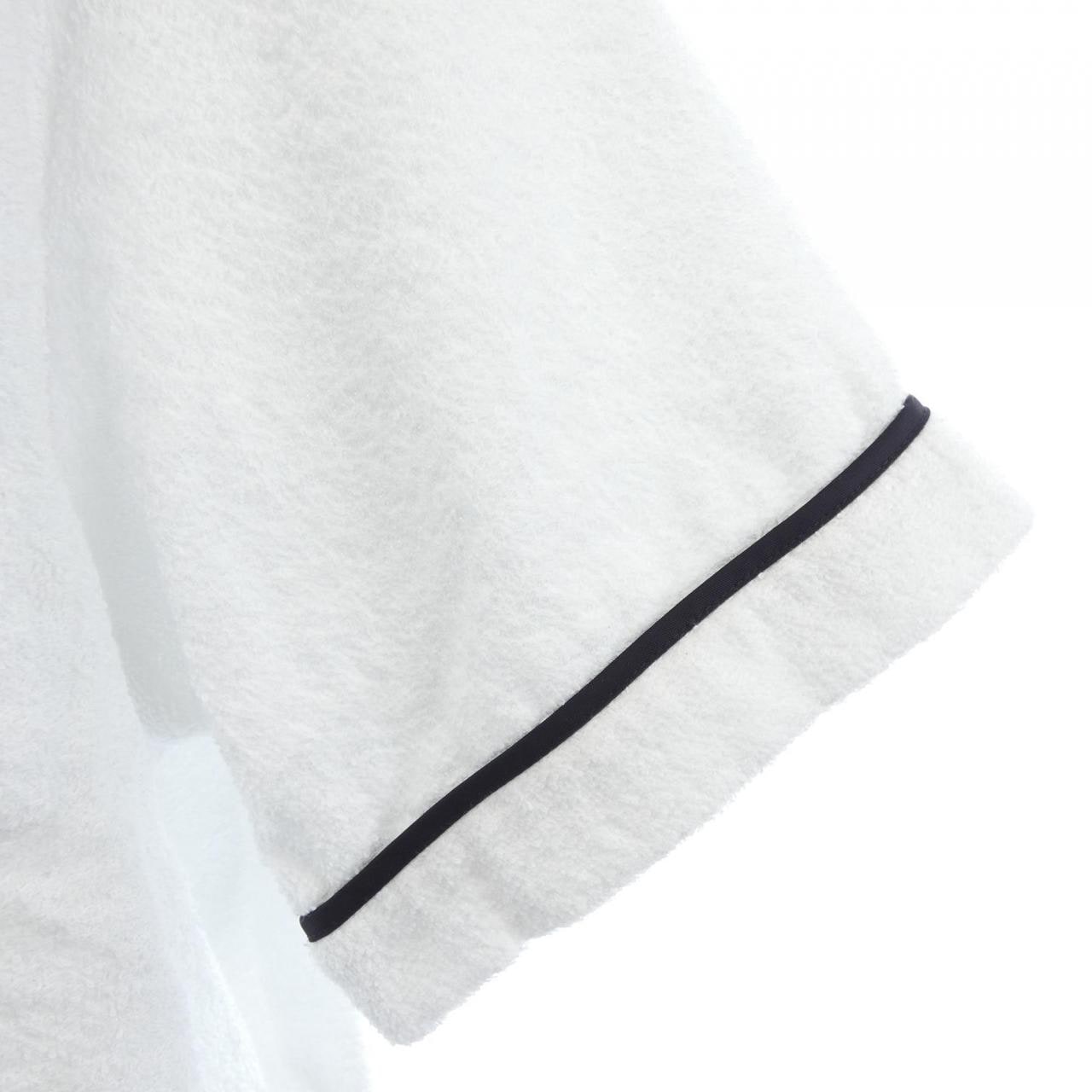 プラダ PRADA トライアングルロゴ コットンテリー ボウリングシャツ SC559 S212 1ZR3 S／Sシャツ