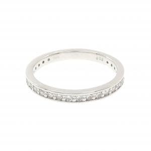 PT950 フルエタニティ ダイヤモンド リング 0.53CT