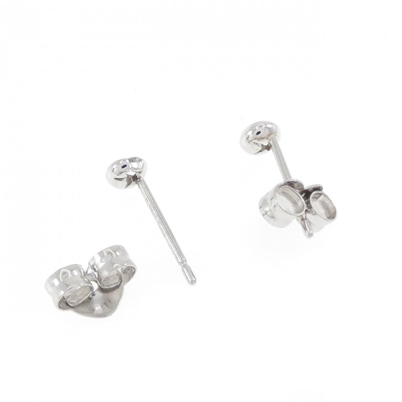 スタージュエリー ムーンセッティング ピアス 0.08CT