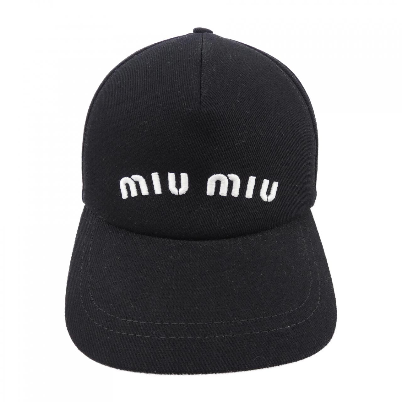 ミュウミュウ MIU MIU キャップ