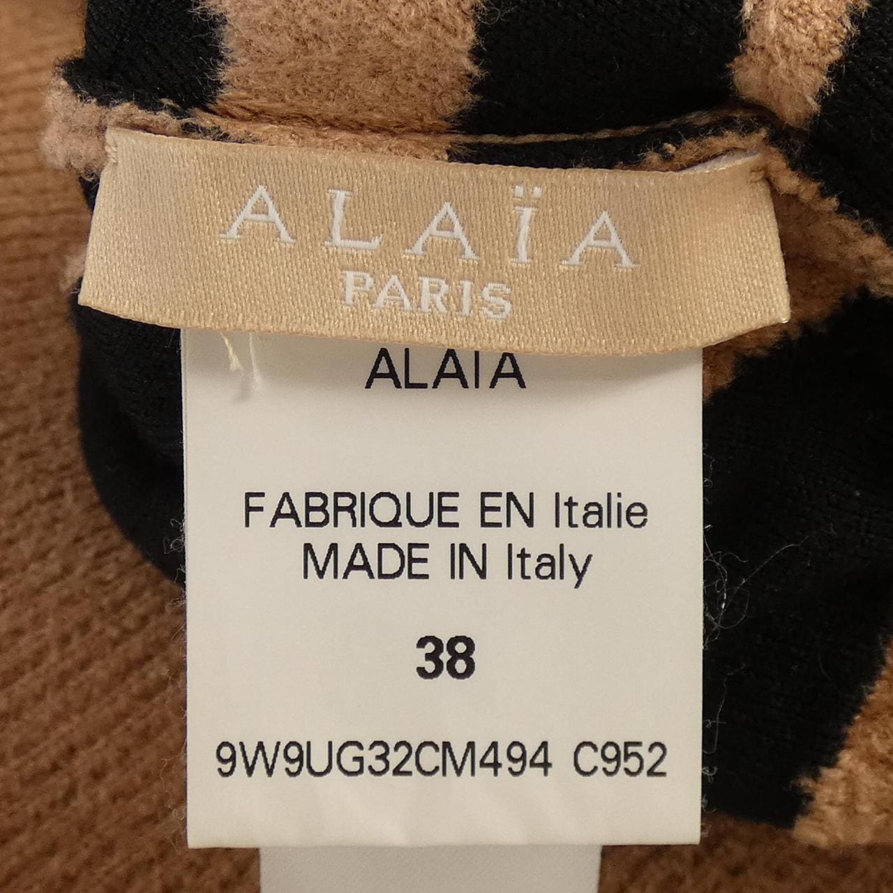 アライア ALAIA 9W9UG32CM494 ニット