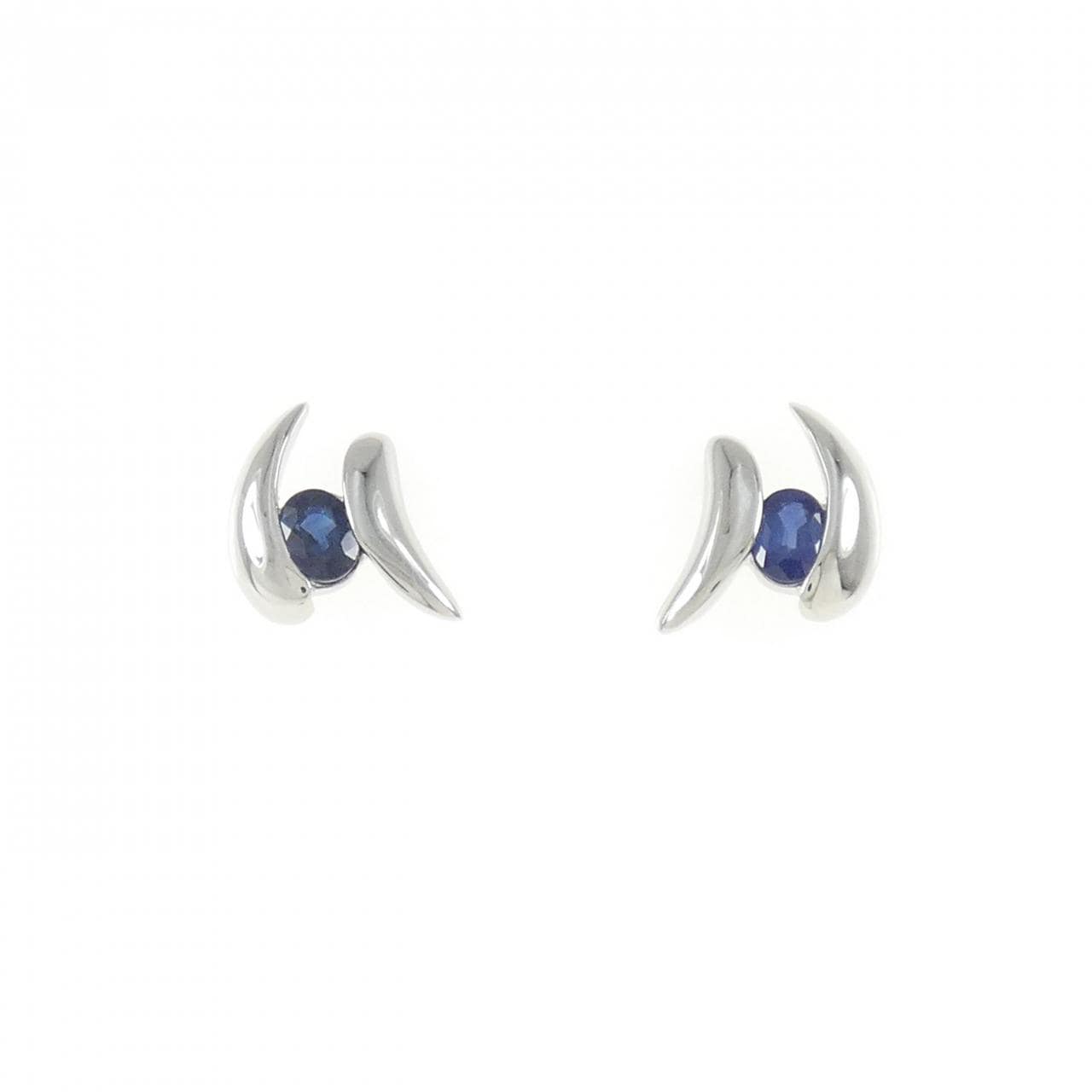 PT Sapphire Earrings 0.58CT