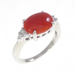 PT900 サンゴ リング 1.60CT