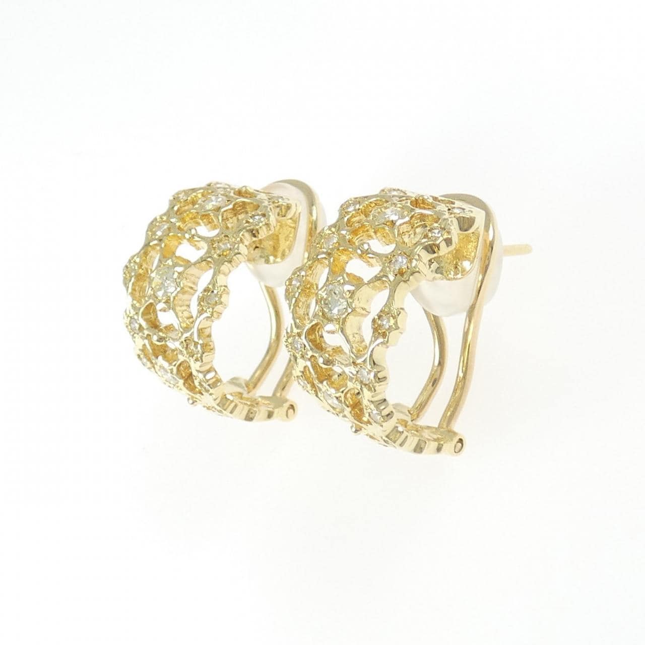 K18YG ダイヤモンド ピアス/イヤリング 0.69CT