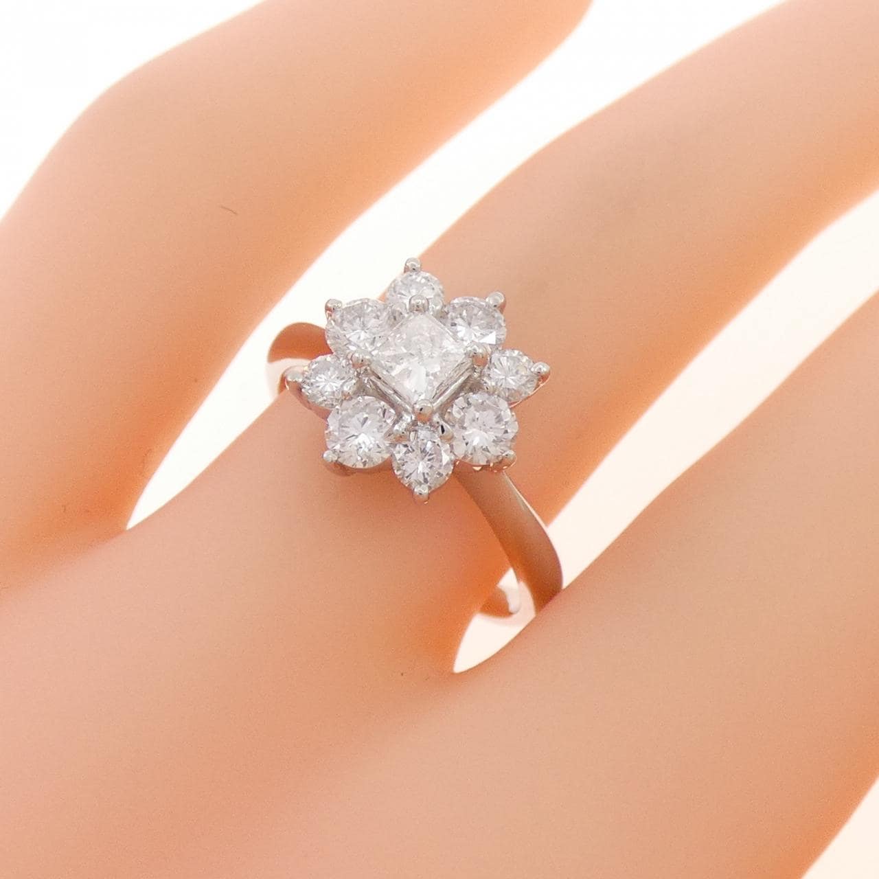 PT900 ダイヤモンド リング 1.05CT