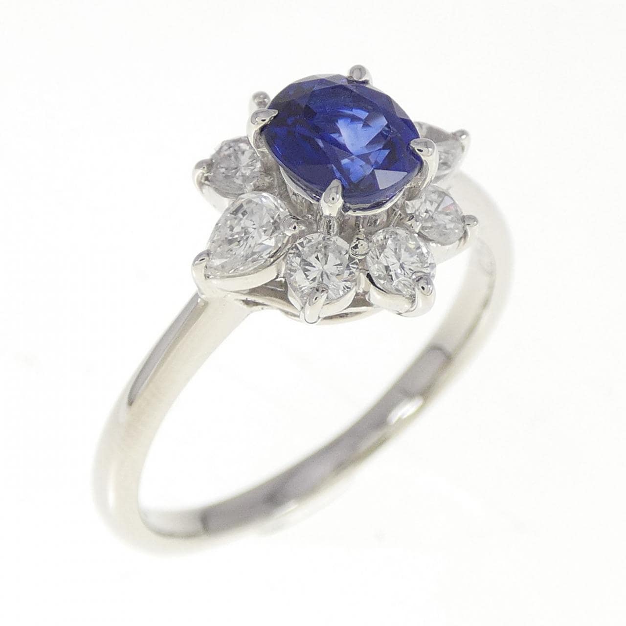 PT900 サファイヤ リング 0.907CT