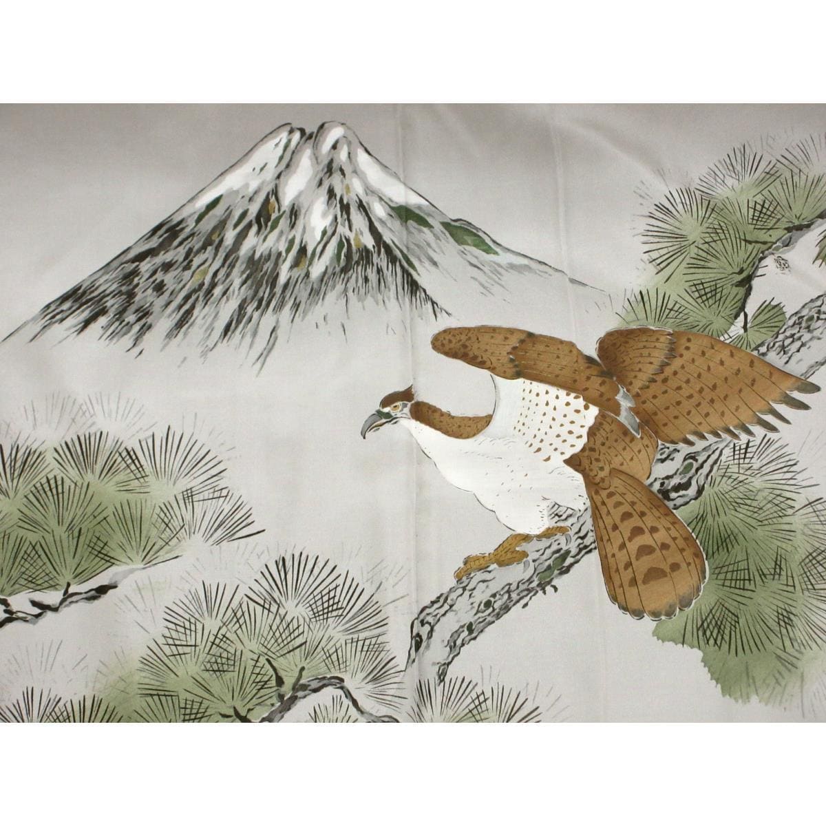 男士正品奄Ooshima Tsumugi 100 山证书印章包括和服、羽织、长纯内衣 3 件套