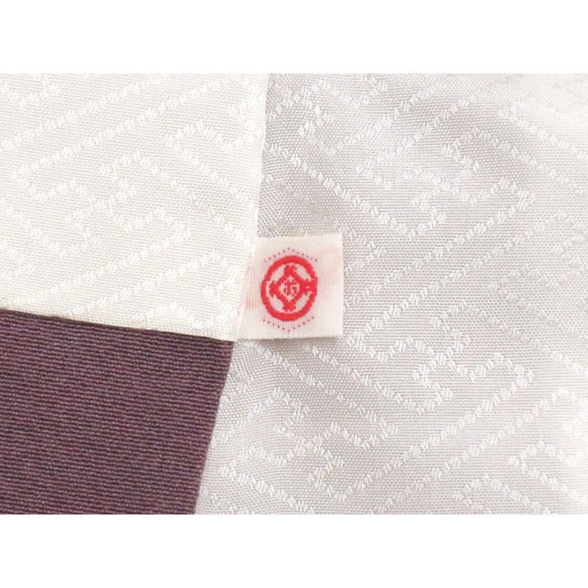 色無地　丸に三ツ柏　身幅Ｌ寸