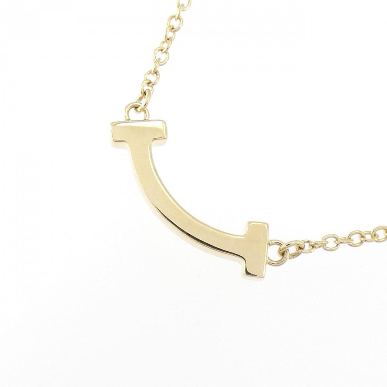 ティファニー Tスマイル ミニ ネックレス