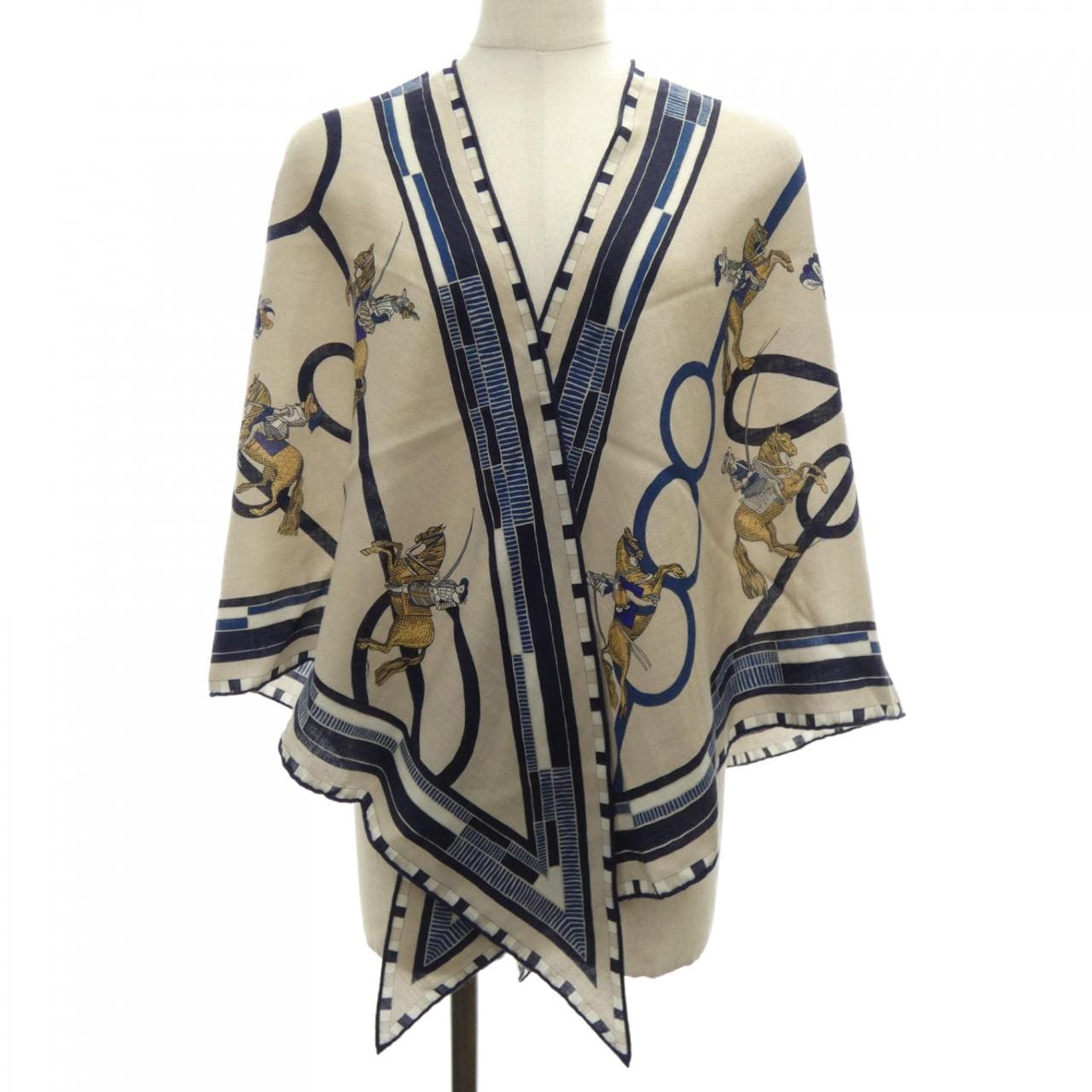 HERMES Passades et Serpentines H363688S 大三角披肩