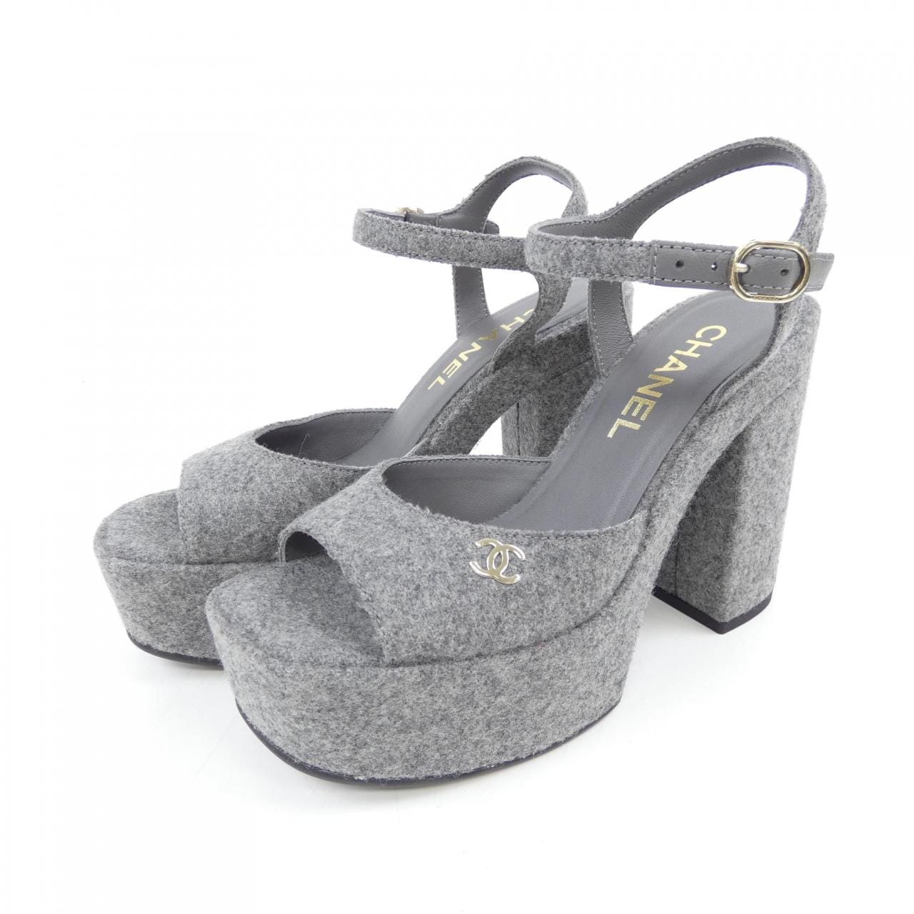 シャネル CHANEL G45740B17146 サンダル