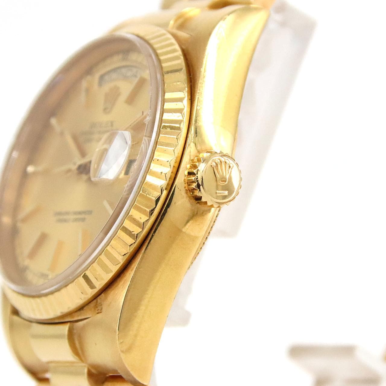 【ノーメンテナンス還元価格】ロレックス デイデイト 18038 YG 自動巻 8番台